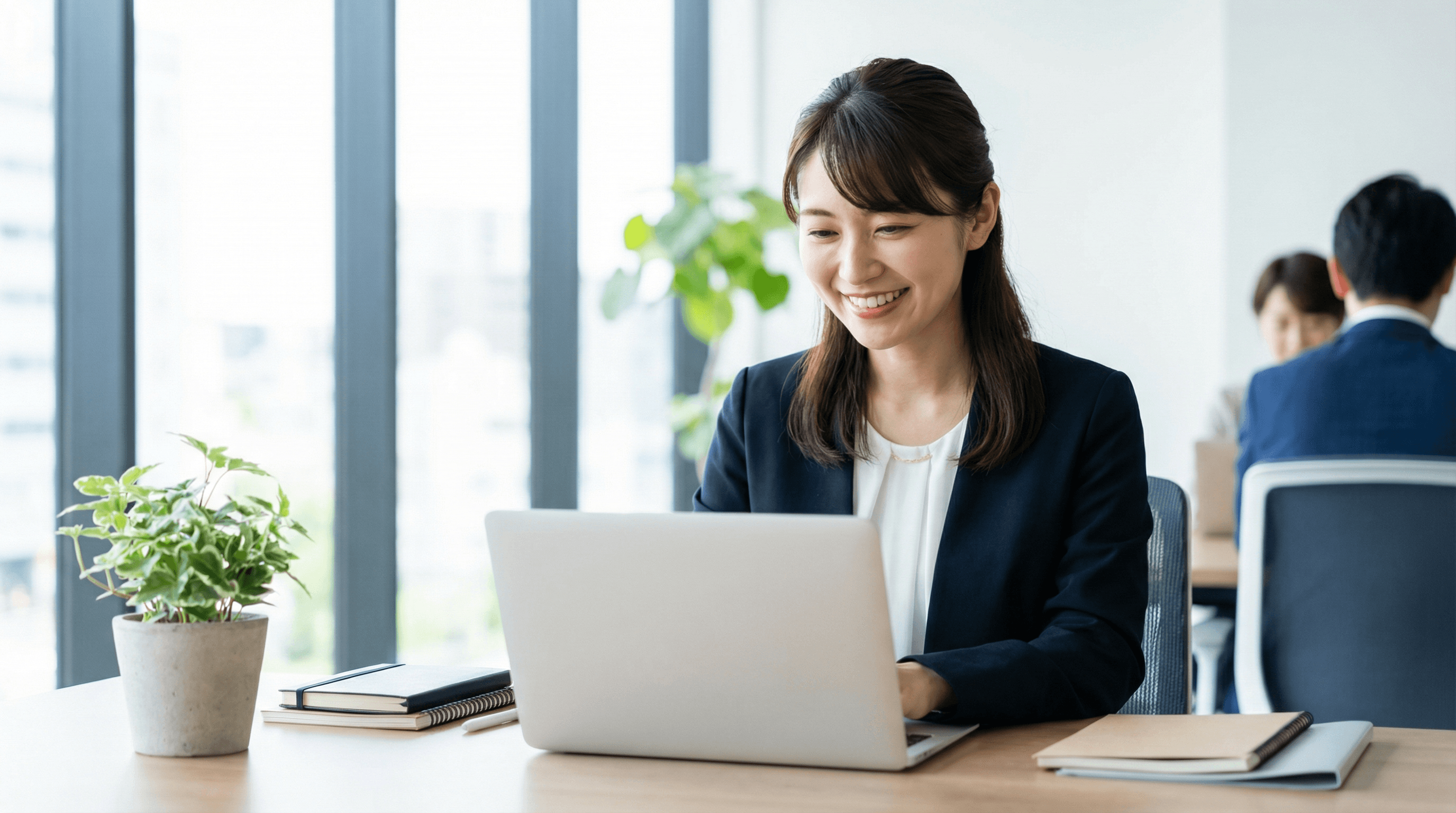 安心してイベント運営を行うスタッフの様子